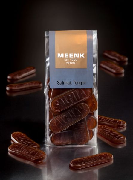 Meenk Salmiak Tongen - Salmiak Zungen 170g